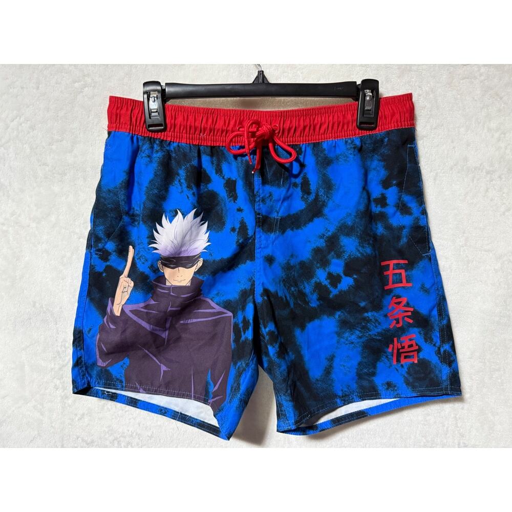 Hot Topic Jujutsu Kaisen Satoru Gojo Swim Trunks Size S